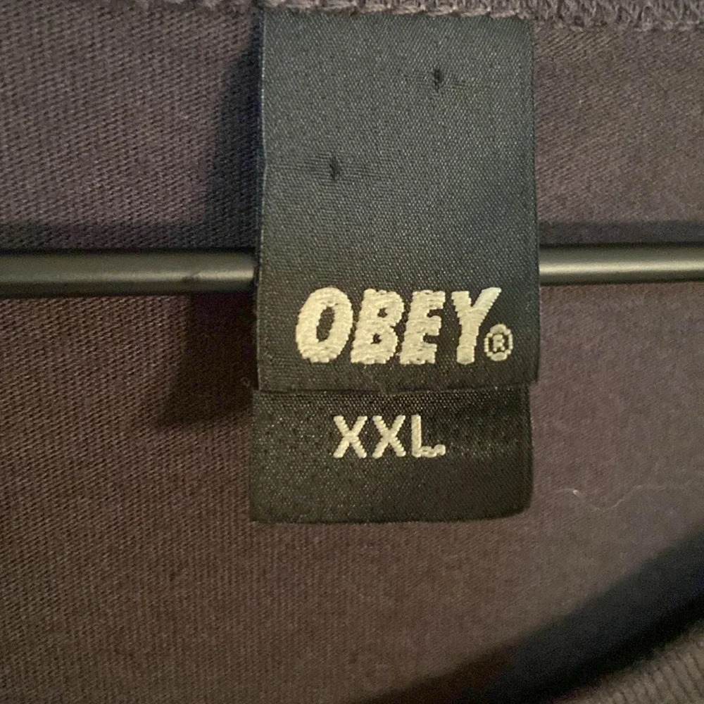 🔥GTC🔥Obey Cotton Blend Crewneck T-shirt.